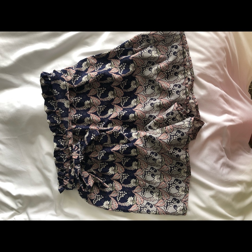 Francescas paper bag waist shorts